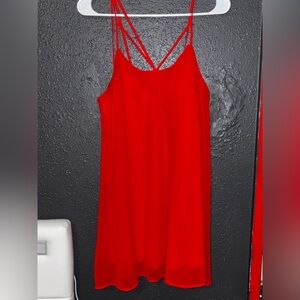 dee elle Scarlet Camisole with Strappy Design
